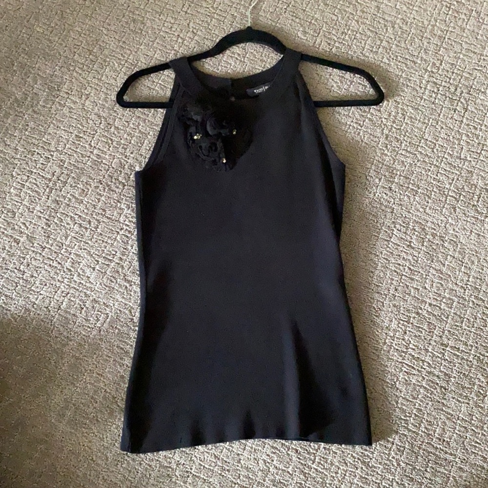 Beautiful tank top blouse - high scoop neck